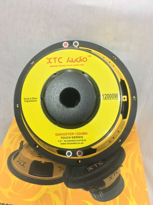 Gangster 12000W Dvc Xtc 12Inch Car Subwoofer