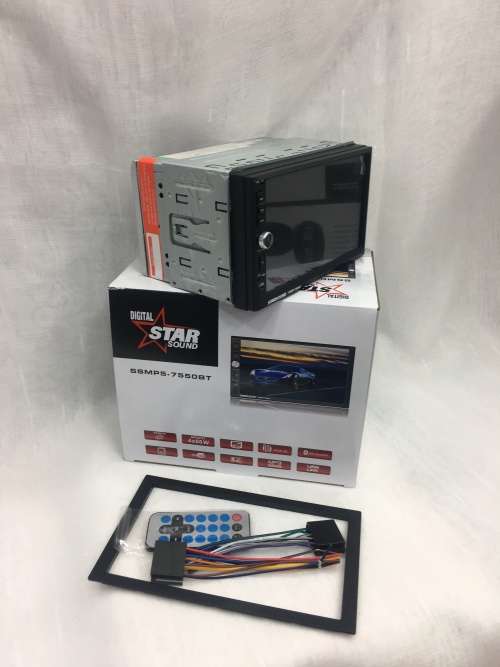 STARSOUND SSMP5-7550BT 7INCH DOUBLE DIN MEDIA RECEIVER