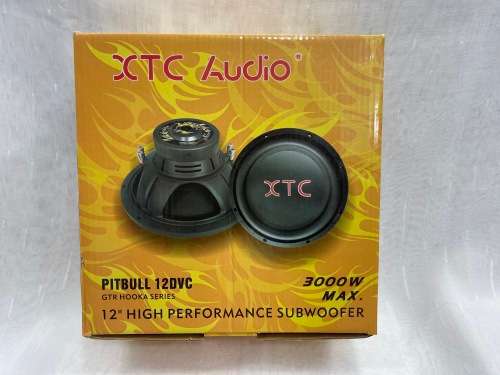 XTC Audio PITBULL-12INCH DVC 3000W 12` Subwoofer