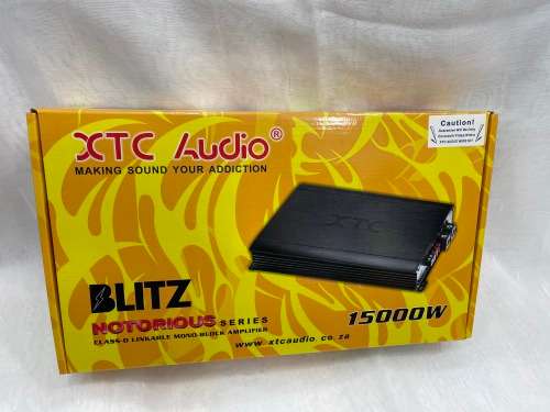 XTC BLITZ MONO-BLOCK 15000W AMP CLASS D