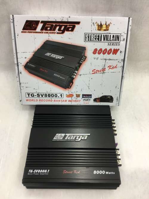 STREET VILLAIN SERIES  TG-SV8000.1 2OHM MONO BLOCK AMP