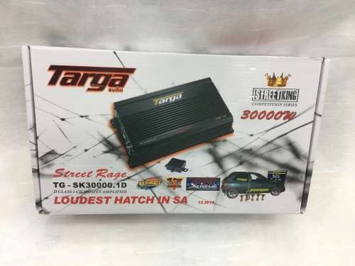 Targa Street King Falcon Series TG-SK30000.1 3000rms Monoblock Amplifier