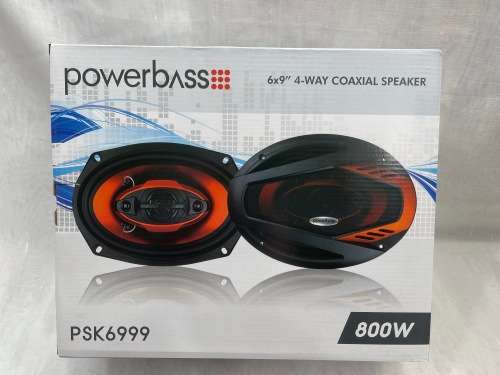 PSK6999 POWERBASS 6X9 4WAY 800W SPEAKER