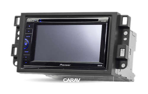 CHEVROLET AVEO 2007+2011 DOUBLE DIN FASCIA TRIM PLATE  09-003