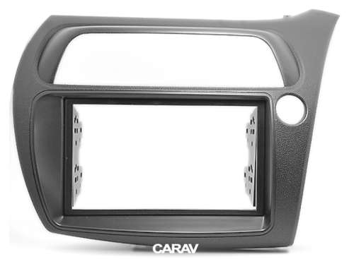 HONDA CIVIC HATCH BACK 2006+2011 RADIO DOUBLE DIN FASCIA TRIM PLATE 11-223