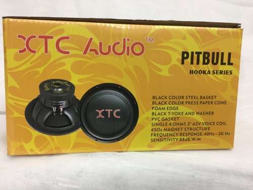 Xtc PitBull12Inch 3000W SVC Subwoofer
