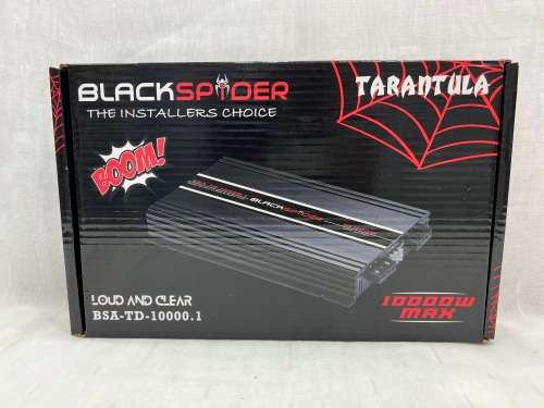 Blackspider Tarantula 10000w Monoblock Digital Amplifier BSA-TD-10000.1