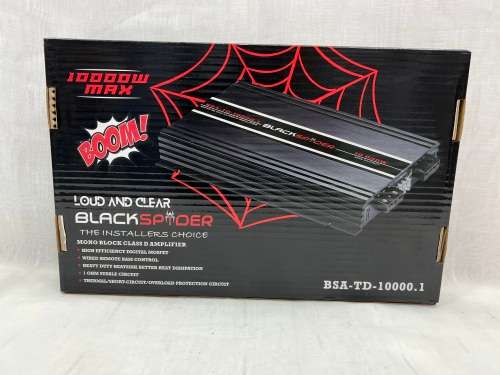 Blackspider Tarantula 10000w Monoblock Digital Amplifier BSA-TD-10000.1