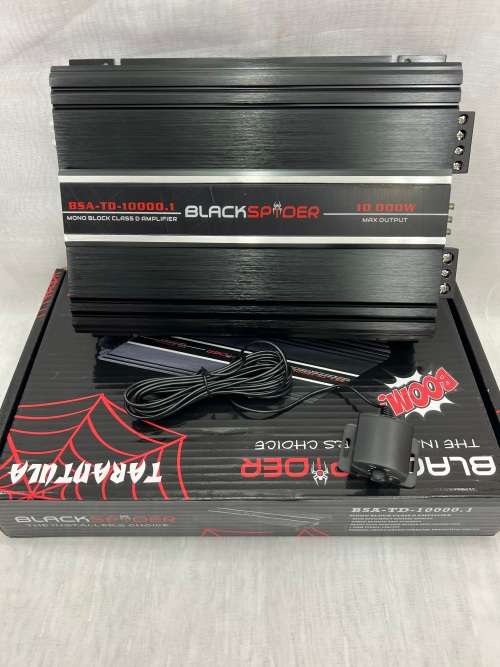 Blackspider Tarantula 10000w Monoblock Digital Amplifier BSA-TD-10000.1
