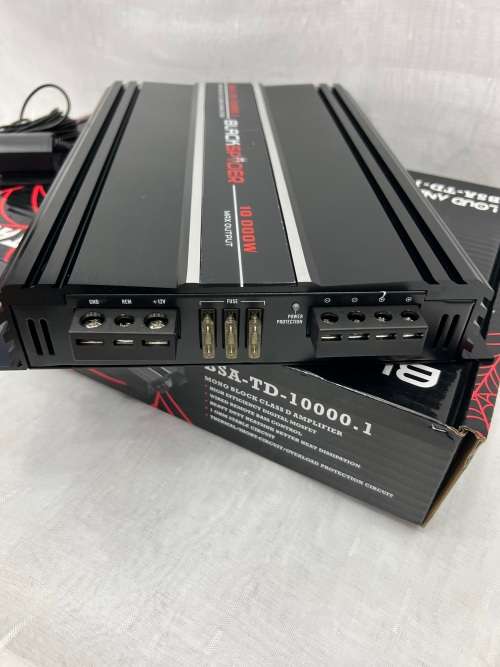 Blackspider Tarantula 10000w Monoblock Digital Amplifier BSA-TD-10000.1