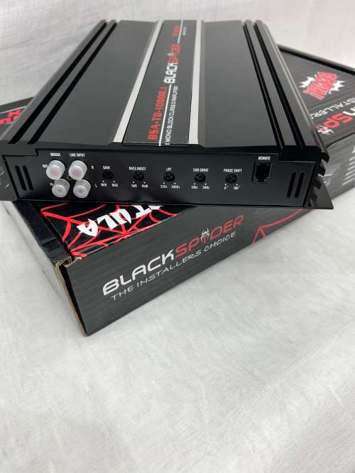 Blackspider Tarantula 10000w Monoblock Digital Amplifier BSA-TD-10000.1