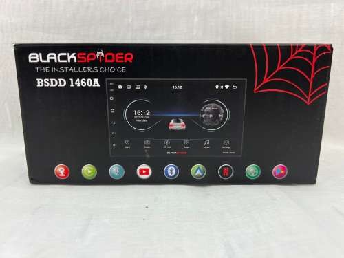 Blackspider BSDD1460A 2DIN Apple Car-Play and Android Auto