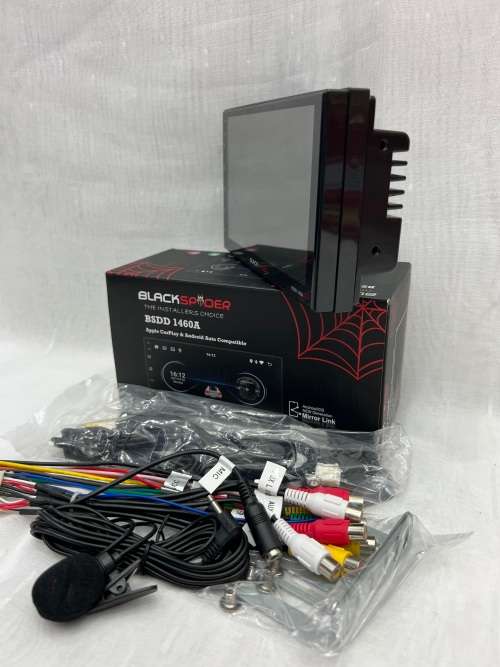 Blackspider BSDD1460A 2DIN Apple Car-Play and Android Auto