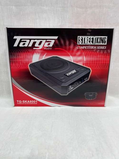 Targa TG-SKA-80001 8 Inch 12000W Active Subwoofer & Amplifier System