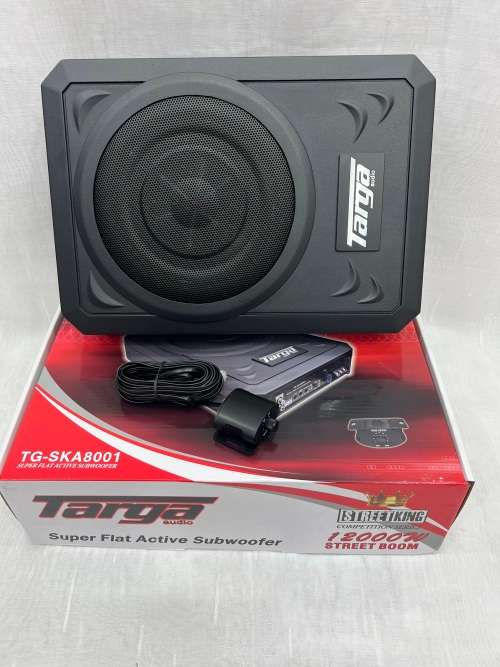 Targa TG-SKA-80001 8 Inch 12000W Active Subwoofer & Amplifier System