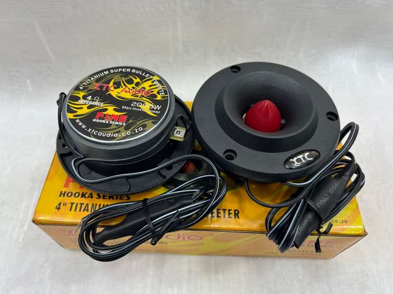 XTC Tune 1000W Titanium Super Bullet Tweeter
