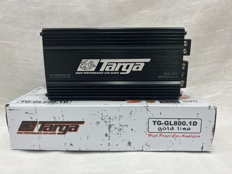 Targa TG-GL800.1D (600W RMS) Gold Line  Monoblock Amplifier