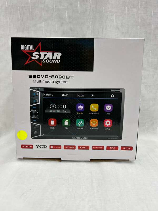 Starsound SSDVD-8090BT DVD Player with Mirrorlink