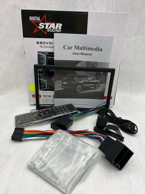 Starsound SSDVD-8090BT DVD Player with Mirrorlink