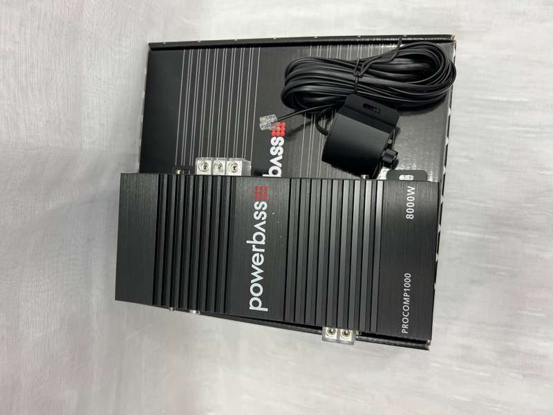 Powerbass Procomp1000 Class D 8000w full range mono Amplifier (Brazilian series)