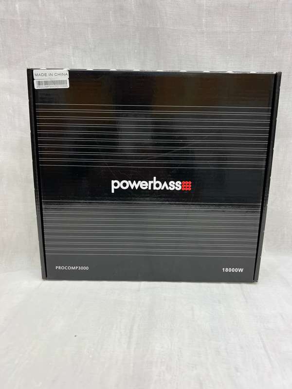 Powerbass Procomp3000 Class D 18 000w full range mono Amplifier (Brazilian series)