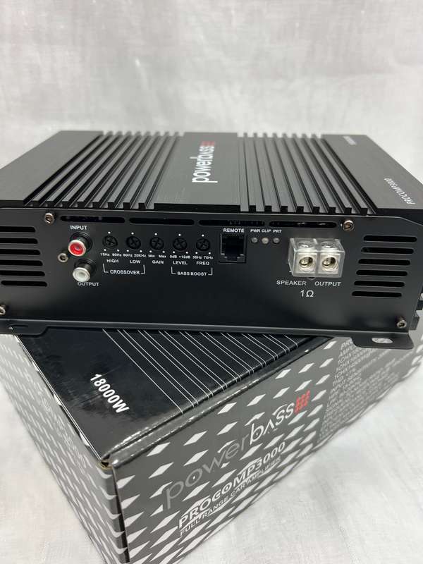 Powerbass Procomp3000 Class D 18 000w full range mono Amplifier (Brazilian series)