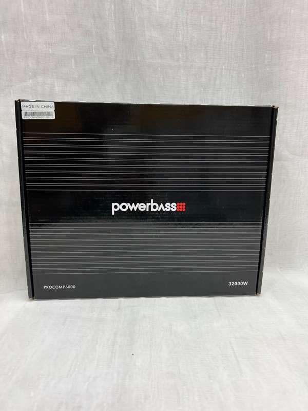 Powerbass Procomp6000 Class D 32 000w full range mono Amplifier (Brazilian series)
