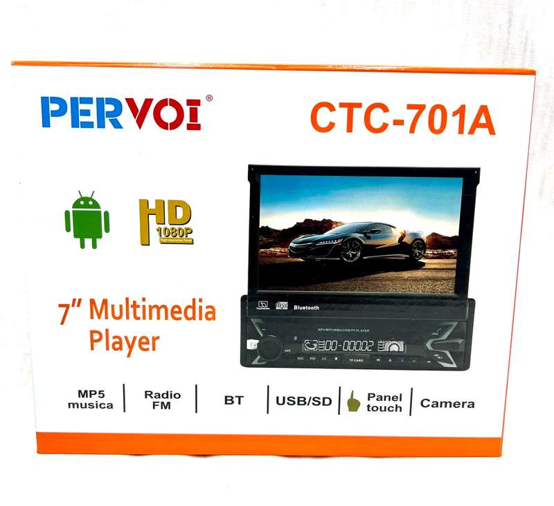 PERVOI CTC-701A Motorized In-Dash Android Media Entertainment System