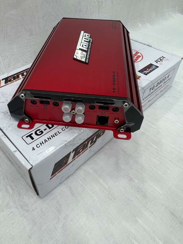 Targa TG-D800.4 Competition Series 200rms x 4 Channel Amplifier