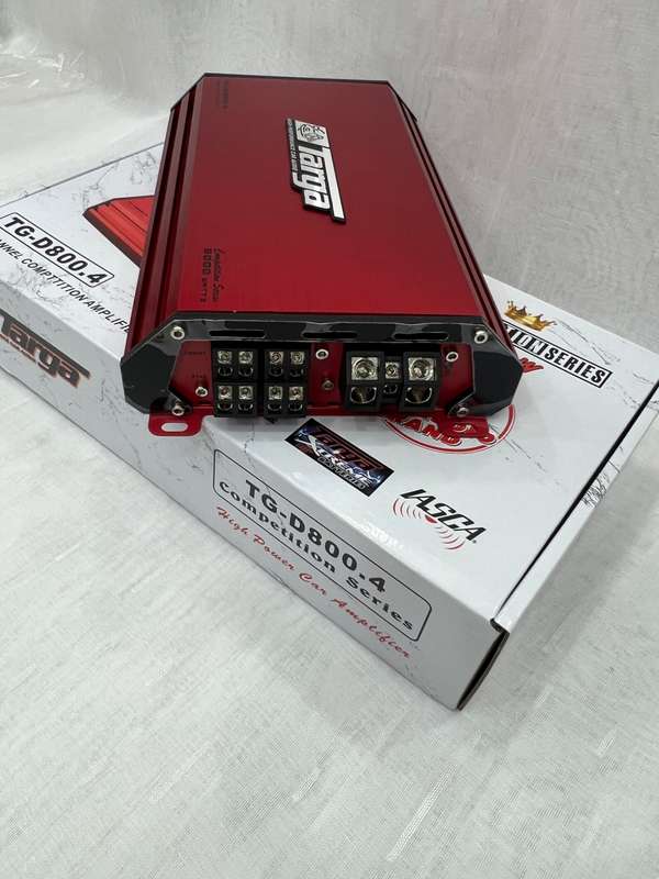 Targa TG-D800.4 Competition Series 200rms x 4 Channel Amplifier