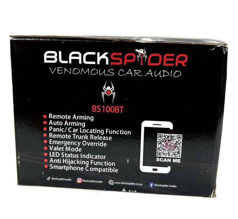 Blackspider BS100BT One Way Alarm with Smartphone Compatibility