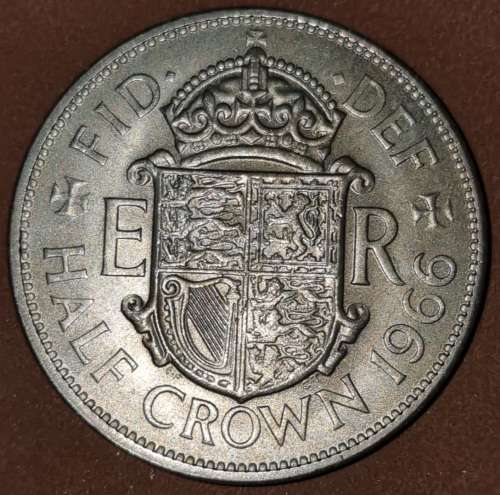 1966 Half Crown