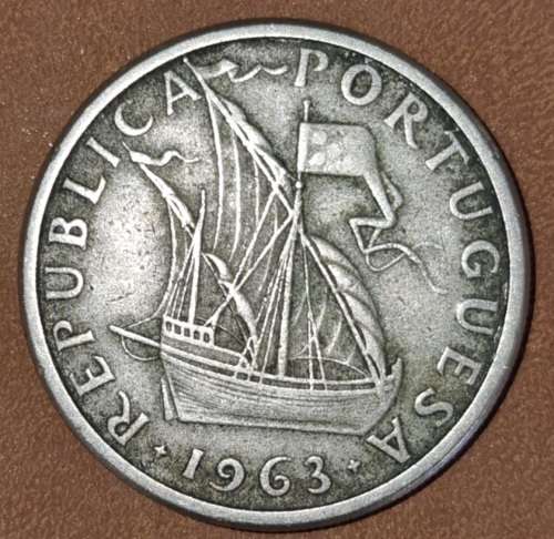Republica Portuguesa: 5$00 (5 Escudos) 1963