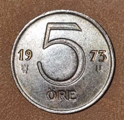 Sweden: 5 Ore 1973
