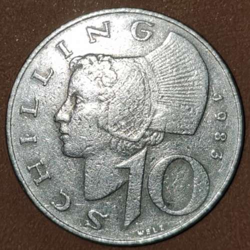 Austria: 10 Schilling 1983
