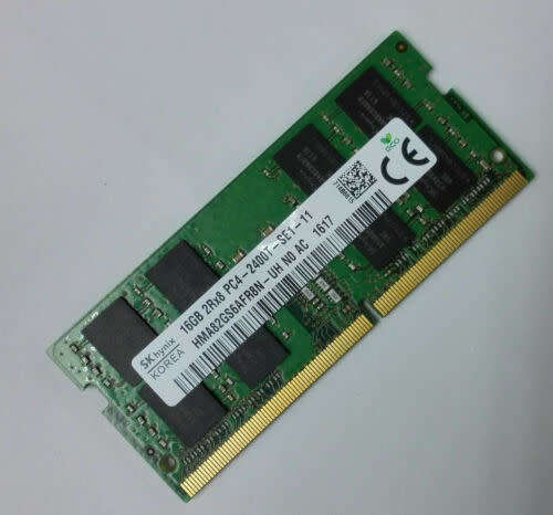 K hynix DDR4 16GB 2400MHZ RAMs DDR4 16GB 2Rx8 PC4-2400T-SE1-11 Laptop Memory