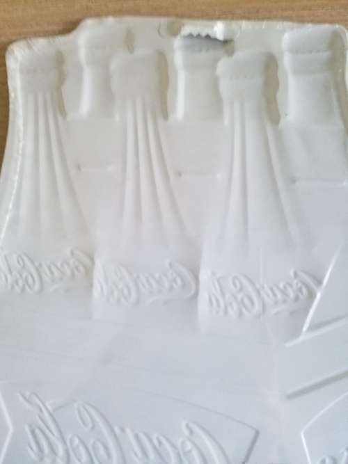 "COCA-COLA" THEMED REPRODUCTION - EMBOSSED METAL HANGING SIGN