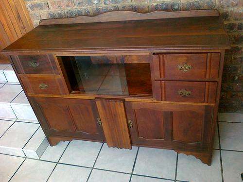 VINTAGE SOLID WOOD CABINET