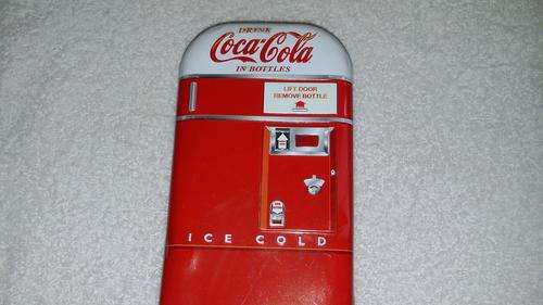 COLLECTOR'S ITEM: COCA-COLA FRIDGE TIN