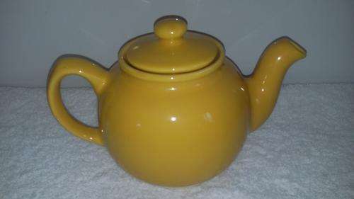 ADORABLE YELLOW TEAPOT