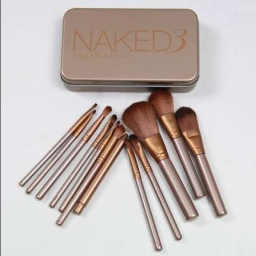 NAKED 3 Makeup Brushes 12 Pcs ,NK3 Makeup Brush kit Sets