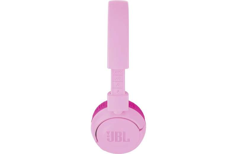 JBL JR300BT Kids Wireless On-Ear Headphones (Punky Pink)