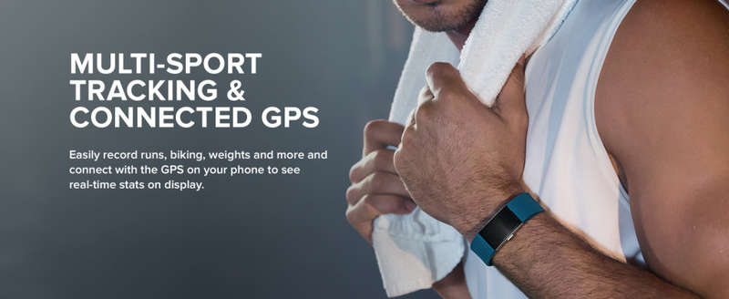 Fitbit Charge 2 Activity Tracker + Heart Rate (Black)