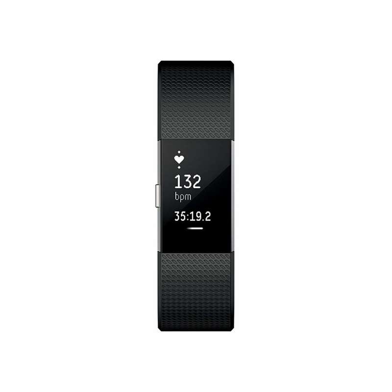 Fitbit Charge 2 Activity Tracker + Heart Rate (Black)