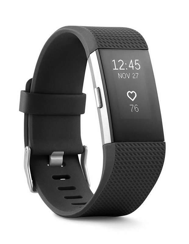 Fitbit Charge 2 Activity Tracker + Heart Rate (Black)