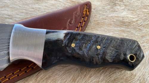 Damascus Knife - Hunting