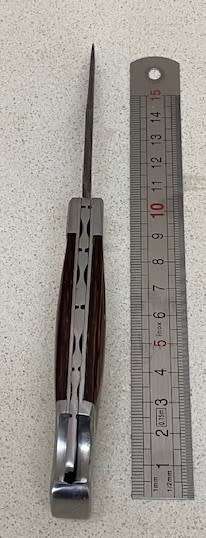 Damascus Knife - Folding