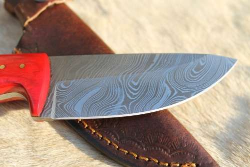 Hunter Damascus Knife