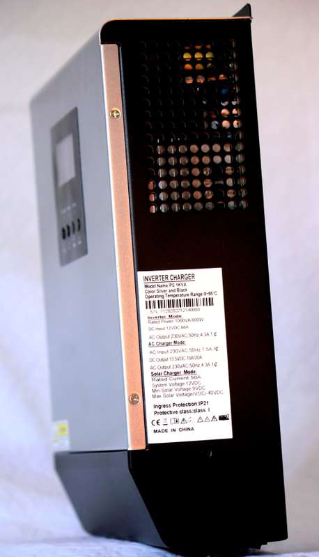 High Frequency Solar Inverter   Rated power 1000W. 12V DC/AC Inverter