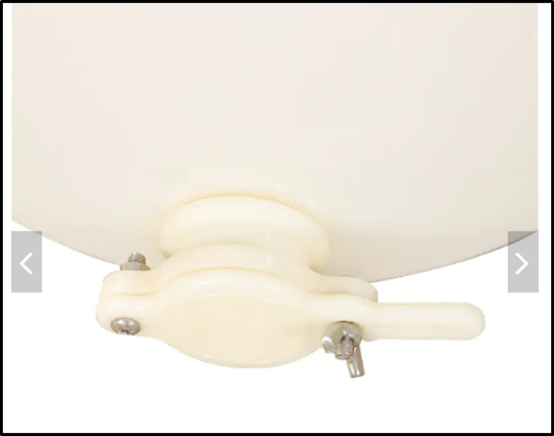 2 Frames Plastic Honey Centrifuge Honey Extractor